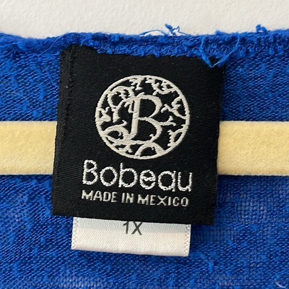 Bobeau short sleeve T-shirt Sz 1X plus size top - Picture 2 of 7